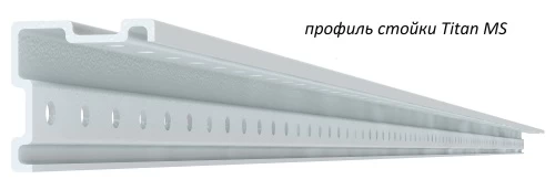 Стеллаж металлический Титан МС-750 2200x1500x500/2