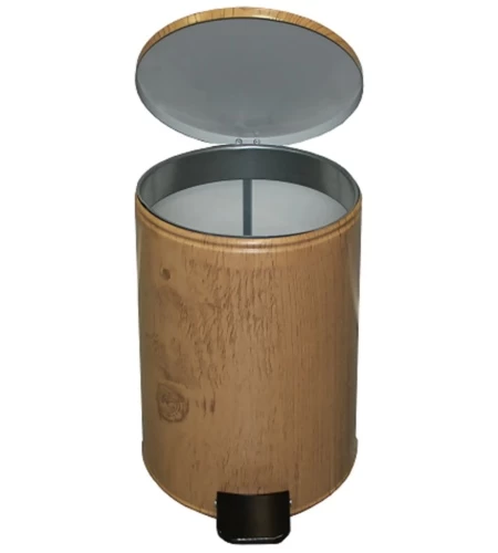 Урна с педалью 20 л (бук)