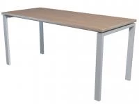 Стол офисный NT 160x70 вяз натуральный/серый
