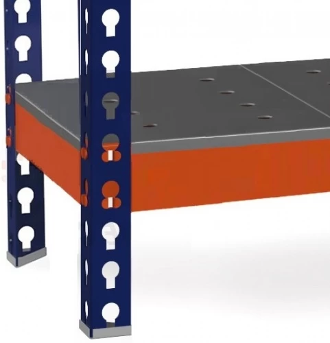 Стеллаж металлический Профи Т-120/1 (2000x1240x455) P/3